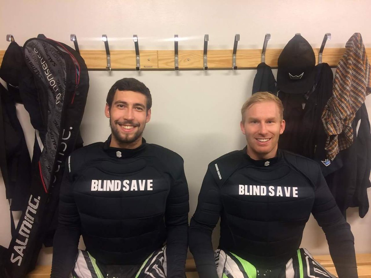BLINDSAVE_FLB's tweet photo. Czech Elite goalies are ready for Umea Scandic Cup πͺ #protectionvest #1protectionbrand #floorball #innebandy #scandiccup2017 https://t.co/IbZdcRm9cb