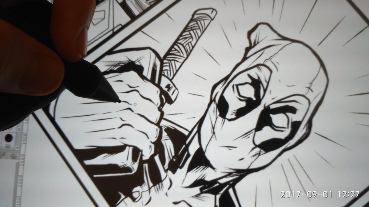 YenSanArt's tweet photo. Page comic #dwadpool
 #marvel #wip #cintiq #wacom #marvelcomics #comics #comics #drawing #digitalart #xmen #ink #patrullax #xforce https://t.co/HnMGclQLtd