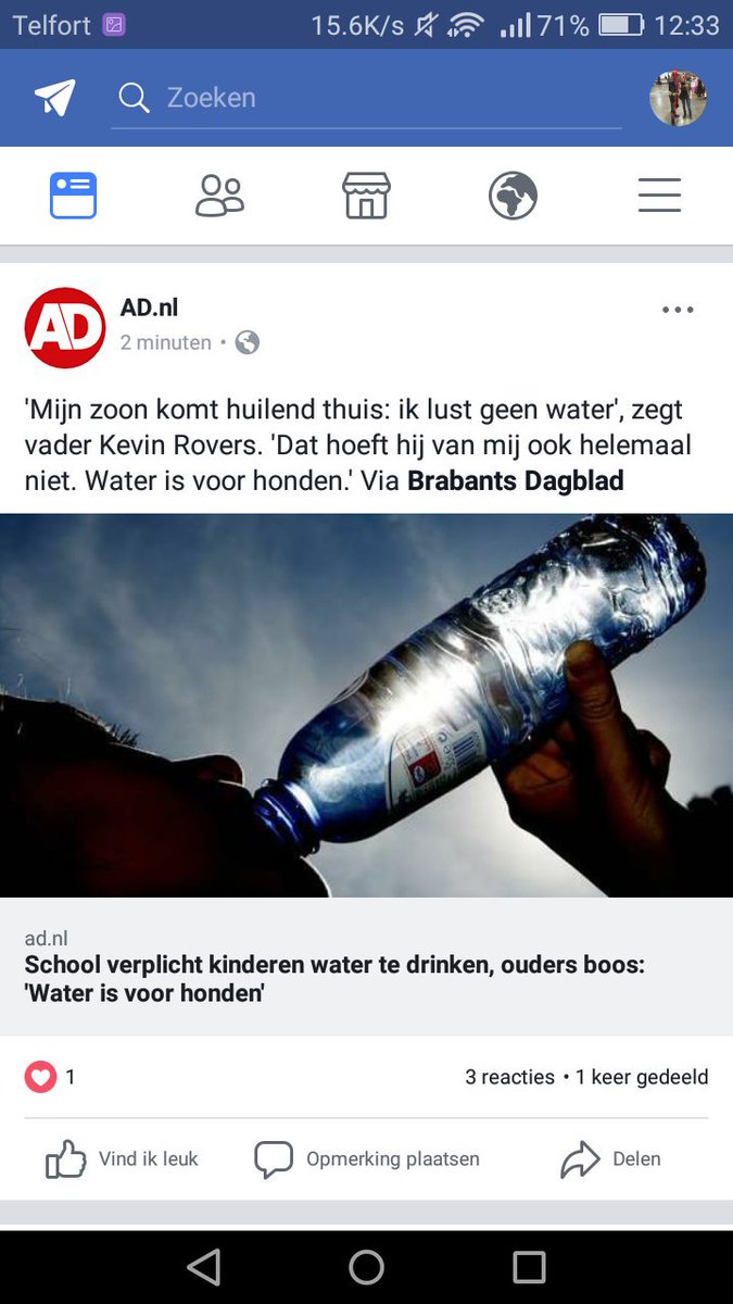 snrietkerk's tweet photo. 'Water is voor honden'...😂 https://t.co/66ZE2lGGcg