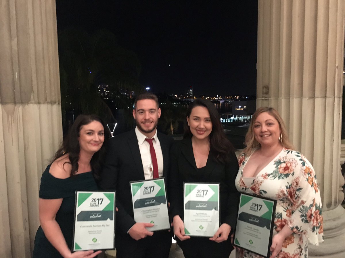 We celebrate our 3 staff members who received <a href="/AuscontactAU/">Auscontact Association</a> QLD award for #excellence in #CustomerExperience #Queensland &amp; Best Centre Team