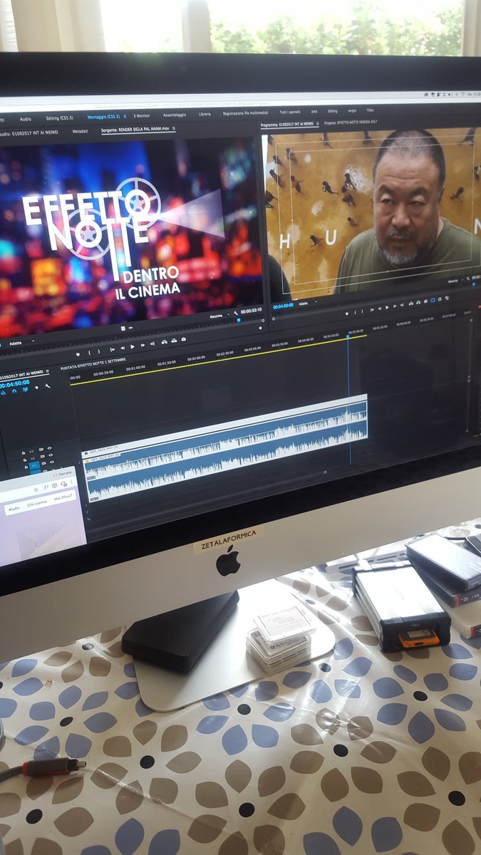 fabio_falzone's tweet photo. Intervista #alweiwei #humanflow emozione e onore. Presto su @TV2000it https://t.co/r9Z82AvCnn