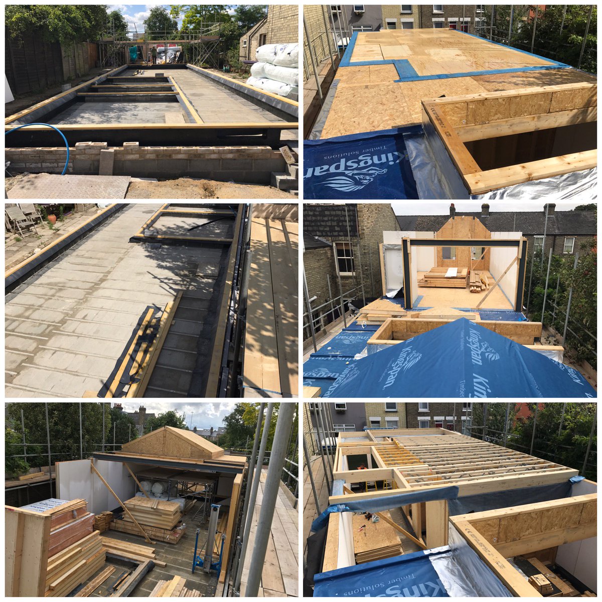 AlmacCarpentry's tweet photo. Structure complete on this @pottonselfbuild in Cambridge. Its been interesting and challenging but very pleased with the results. https://t.co/7KbJQrnwsI