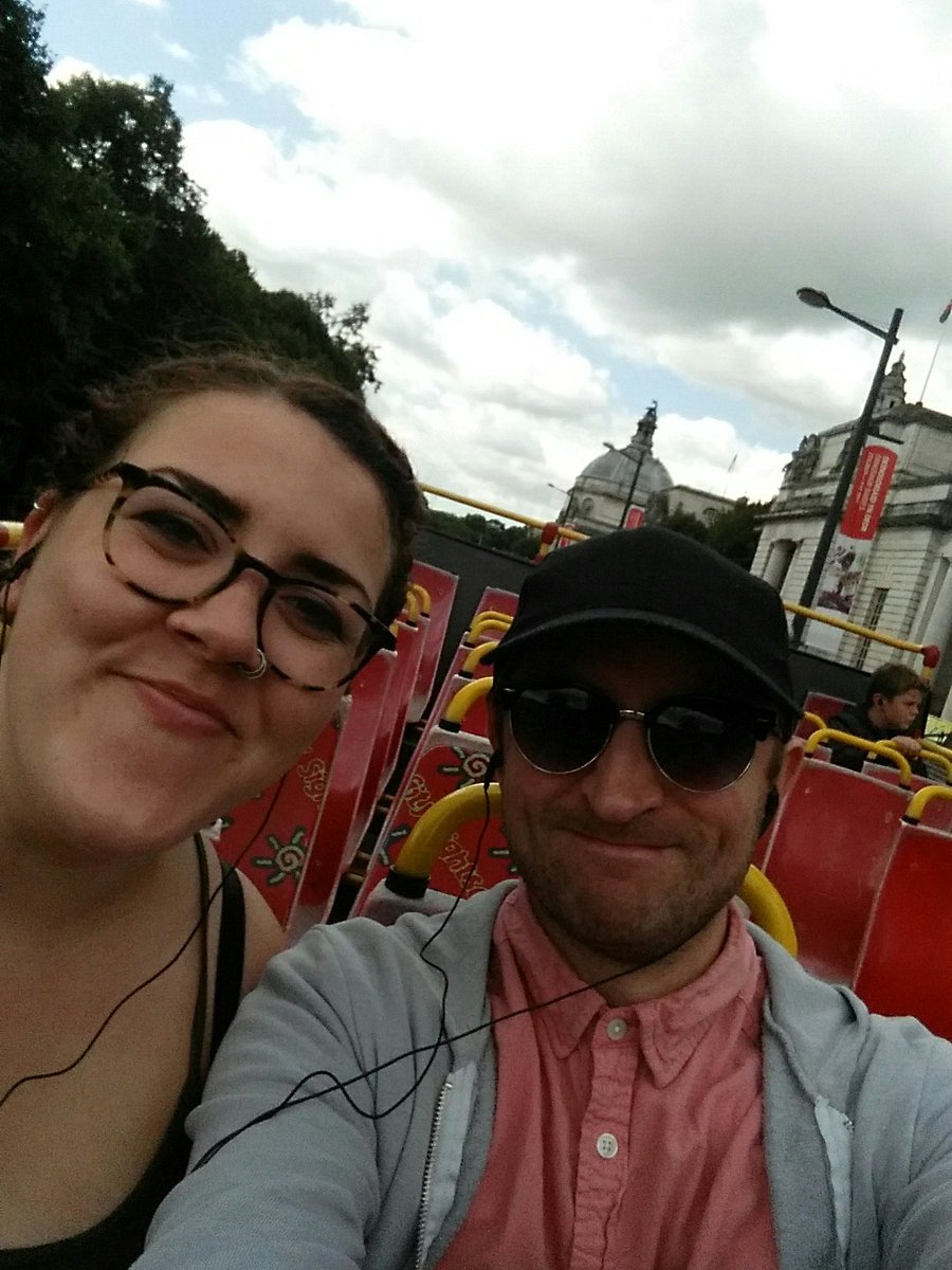 MooneyParnell's tweet photo. This is why we decided we to stay an extra day after #UKLVC11 , we just really love a bus tour! #cardiff #tourists @juliabea_moreno https://t.co/xmwyZWYVzw