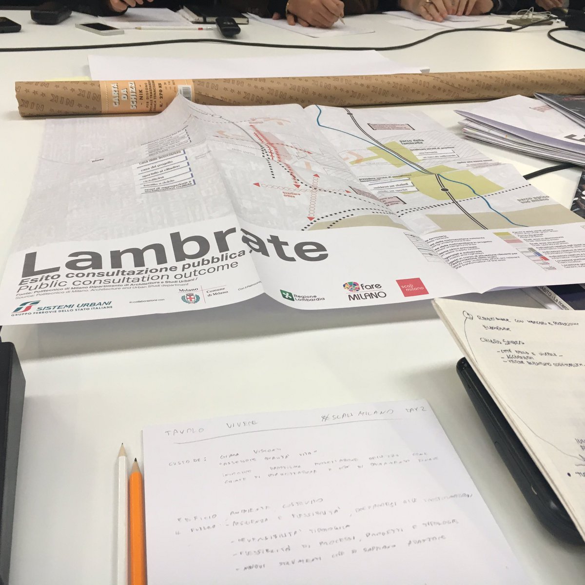 <a href="/PierMaran/">Pierfrancesco Maran MEP</a> #venturadesigndistrict ringrazia per documento di sintesi di <a href="/ScaliMilano/">Scali Milano</a> 
#lambrate #recuperoperiferie #scalimilano