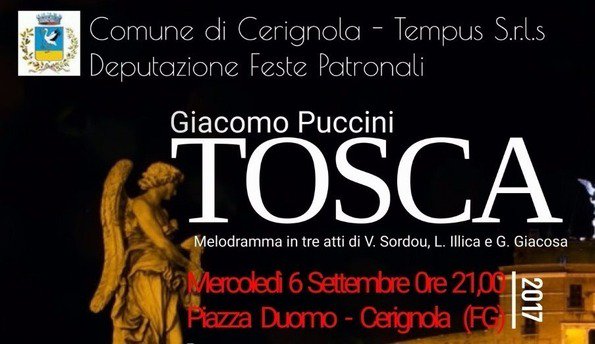 La Tosca in Piazza Duomo a #cerignola teleblu.tv/cerignola/1079…