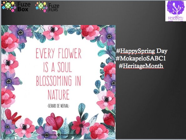fuze_fuzebox's tweet photo. #SpringDay #CasualDay #HeritageMonth https://t.co/IjzJHl3Jrk