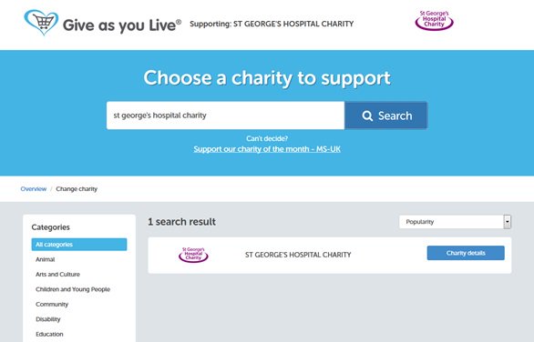 GivingtoGeorges's tweet photo. Did you know you can raise money for us whenever you shop online at no extra cost to yourself? Visit https://t.co/WatiTGjKwW to learn more. https://t.co/ttIaCNEE33