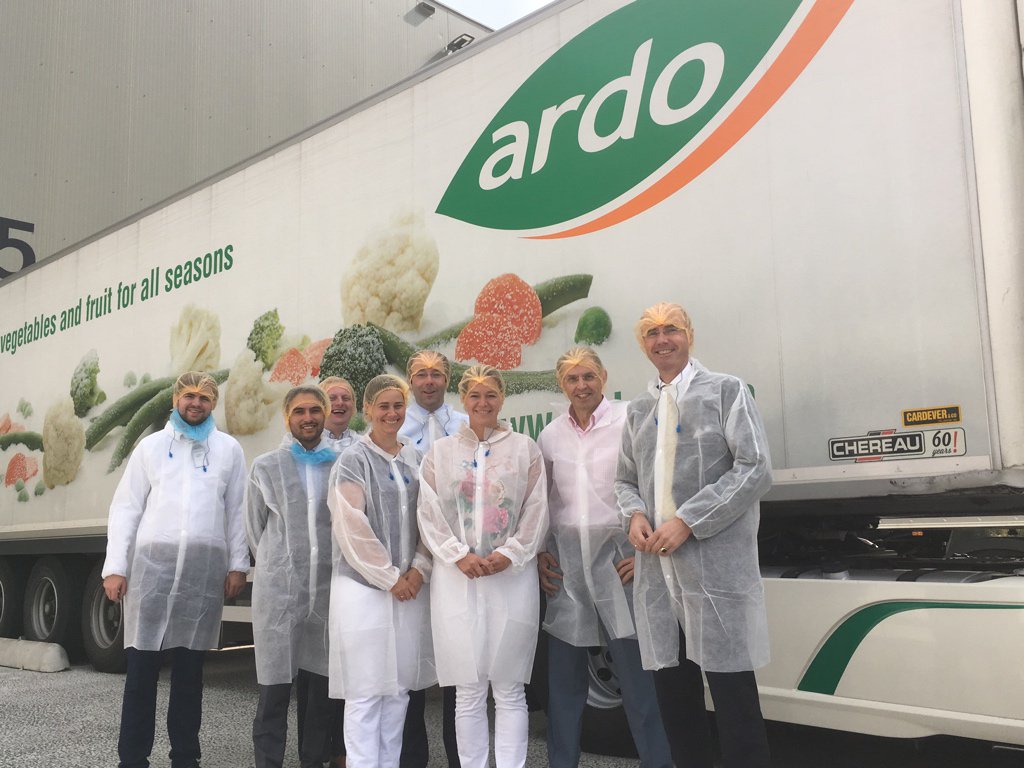 Zojuist leerzame rondleiding gehad door  grote spinazie verwerkende fabriek Ardo in Zundert. #Agrofood #PSBrabant