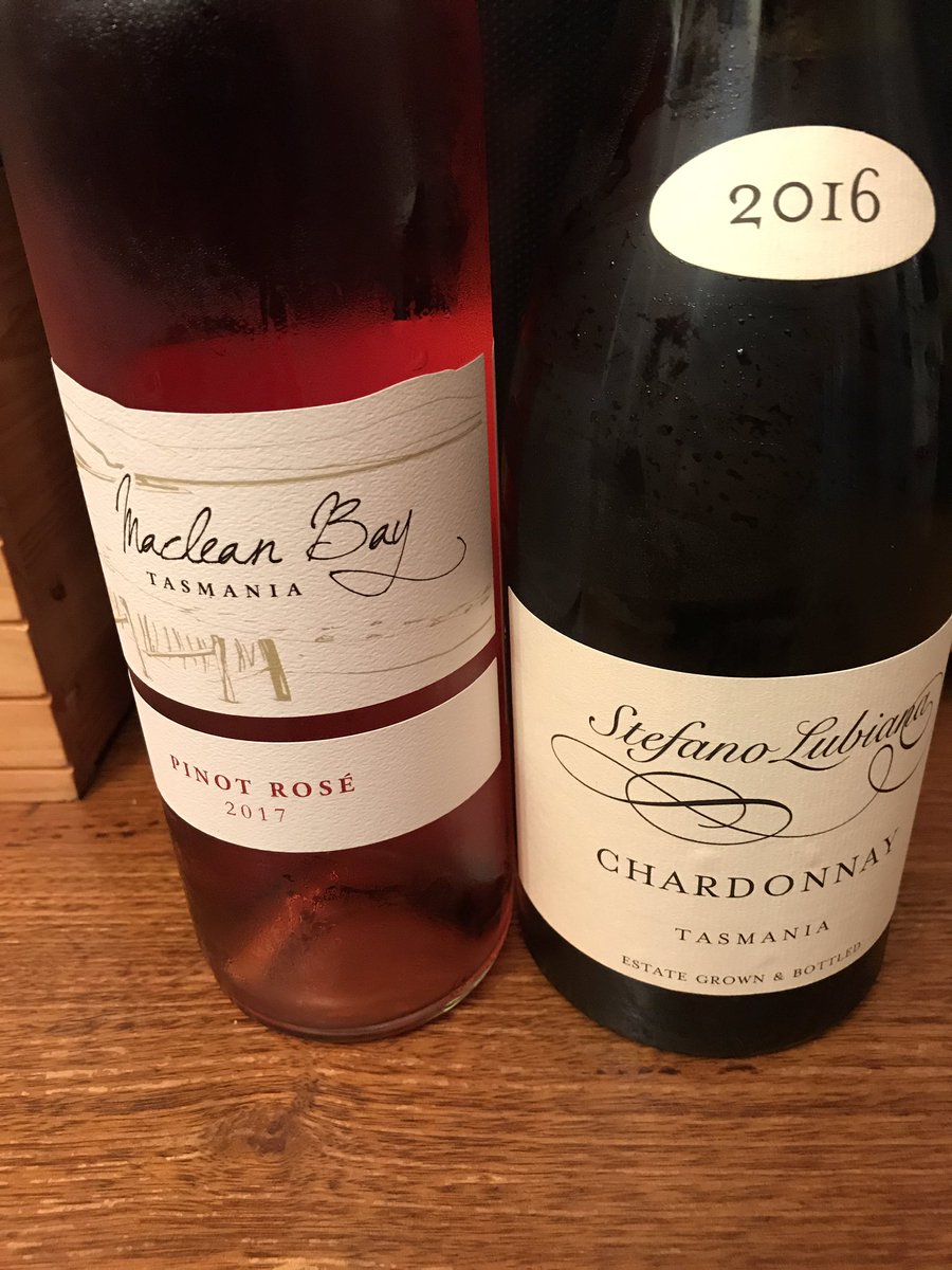 Sampling new Tasmanian #wine releases from <a href="/stefanolubiana/">Steve Lubiana</a> and <a href="/MacleanBay/">Maclean Bay Wines</a> <a href="/WineTasmania/">Ｗｉｎｅ　Ｔａｓｍａｎｉａ</a>