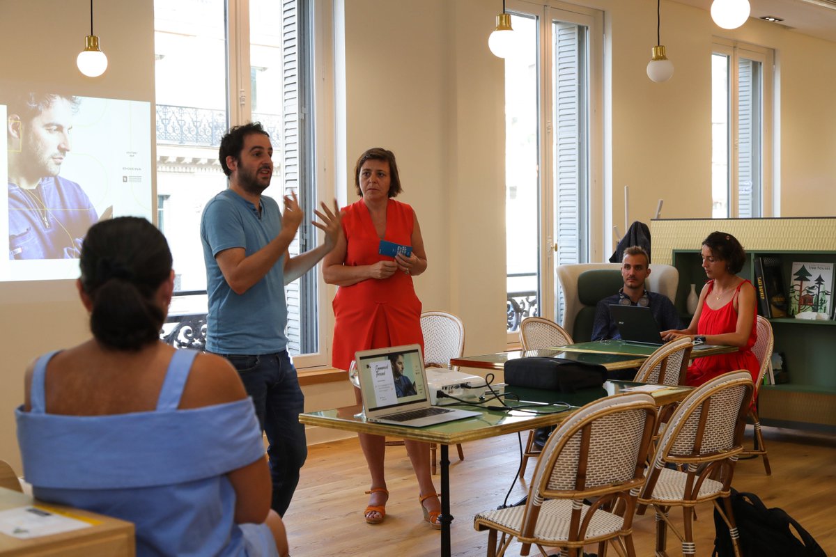 spacesworks's tweet photo. Lancement de ID, Le Club chez #SpacesOperaGarnier avec la conférence d’Emmanuel Freund sur l’ordinateur du futur @ilnarion @petit_web https://t.co/y9dNMmWj1a
