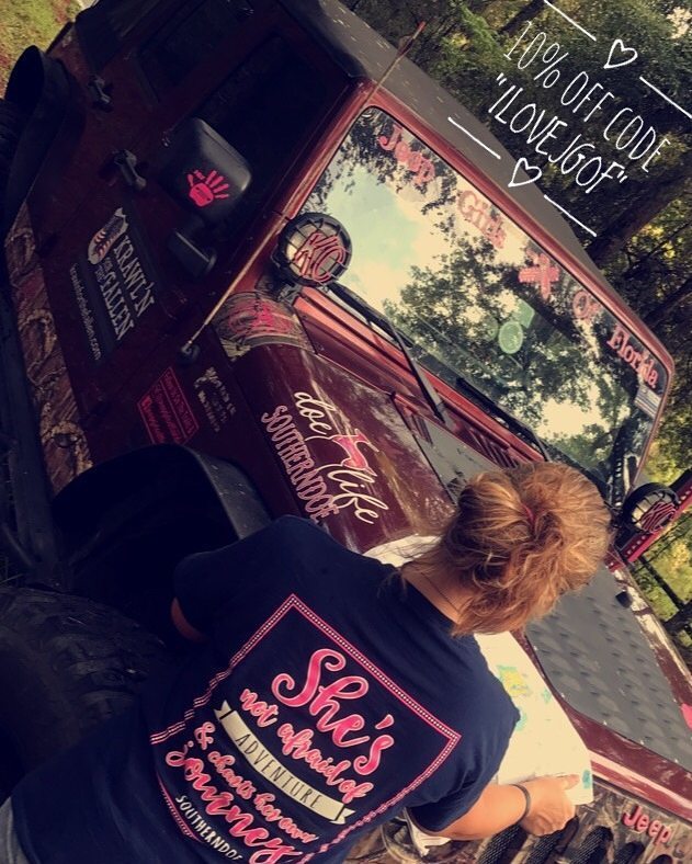 Jeepgirlsofflor's tweet photo. Fall line is out ladies!! 😁 Get them while they last!! 💖 Remember to use our #DoeCode @southerndoe for 10% off "ILOVEJGOF" @ … https://t.co/DpFvyLqRER