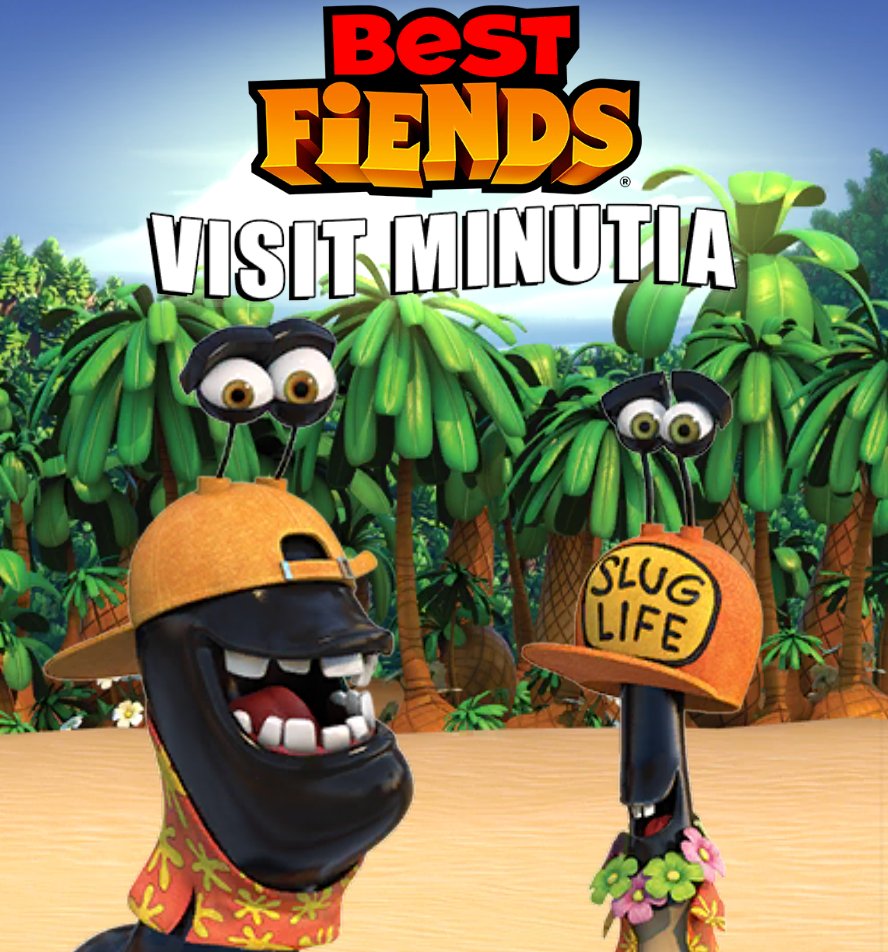 SharindaTop's tweet photo. LOVED the new @bestfiends animated short, #VisitMinutia! WATCH now and thank me later! https://t.co/qsASsECNVG https://t.co/01ff0de9ip