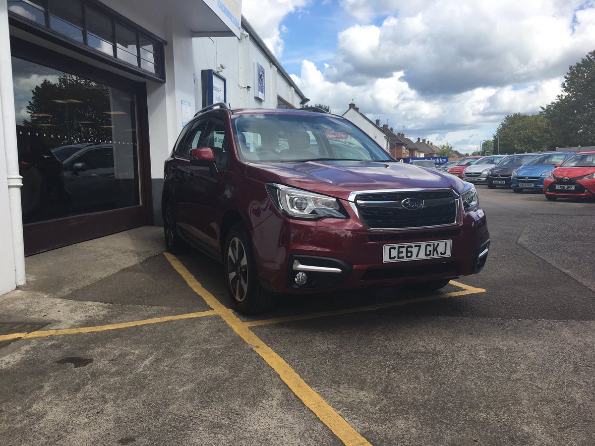 JamesandJenkins's tweet photo. Our first #BRANDNEW '67' #numberplate ready for a lucky customerπ
#SubaruForester #CardiffSubaru #Cardiff #carsforsale #brandnew #firstplate https://t.co/KRIs4xL10S