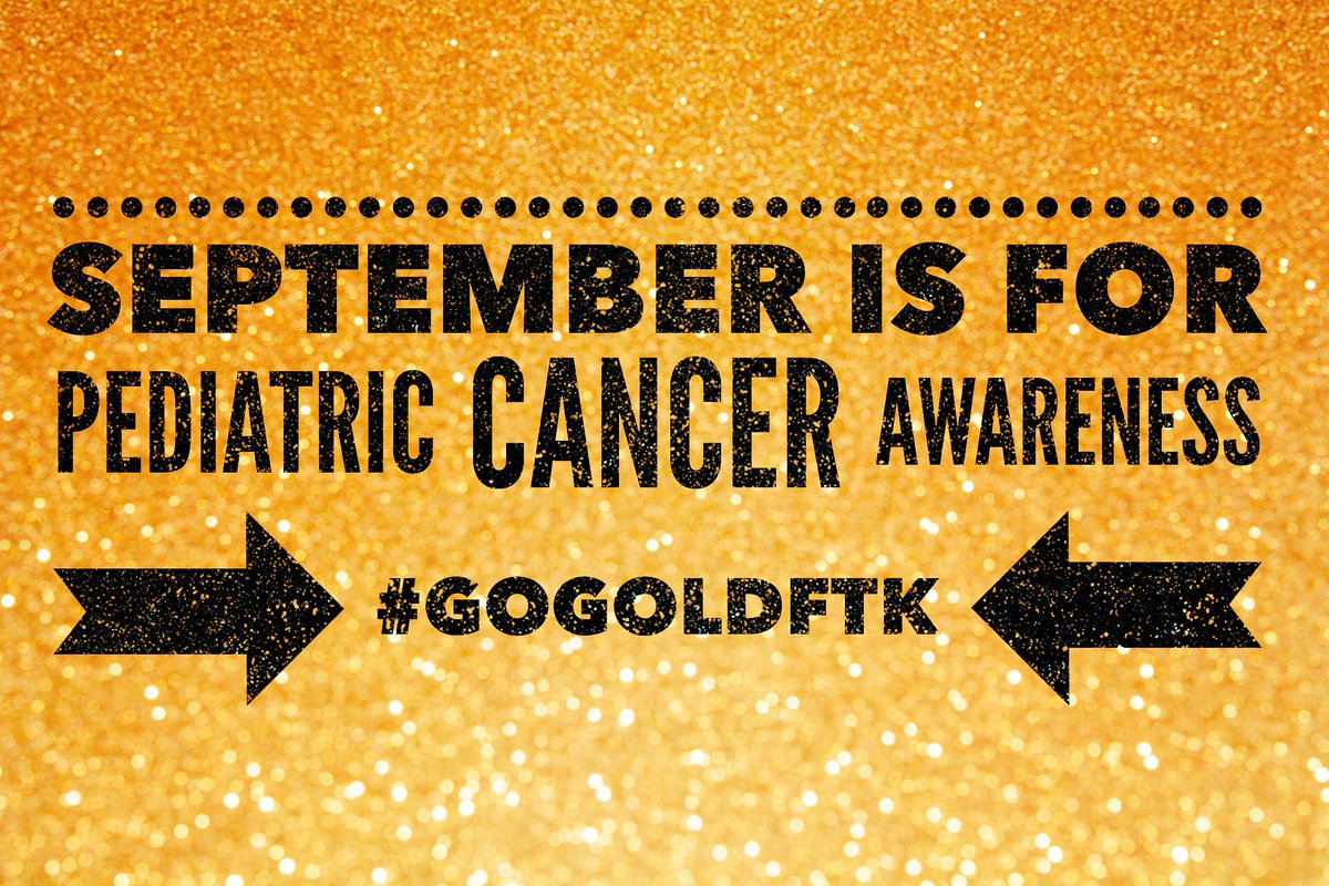 cyhsminithon's tweet photo. It's officially Pediatric Cancer Awareness Month! Take a stand this #FTKFriday by sharing #WhyIMiniTHON with your friends.
#GoGoldFTK ๐๐ https://t.co/8bPrKl2nOA