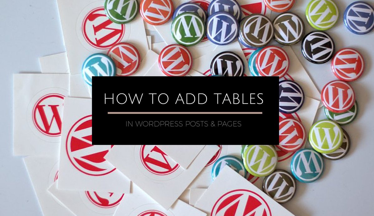 allwpfix's tweet photo. How to Add Tables in #WordPress Posts and Pages Without #html ? #read https://t.co/vEASNoBO75
#webdesign #development #tutorial https://t.co/fGcvv0xaN1