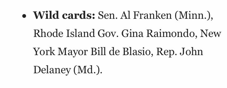 DanMcGowan's tweet photo. .@mikeallen calls Gov Raimondo a wild card when it comes to potential 2020 presidential candidates. https://t.co/xPMKe5fxuP