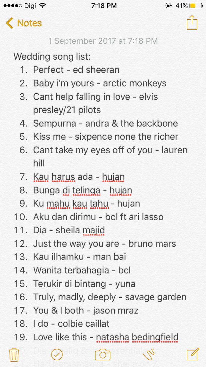 mirohaz's tweet photo. Since I have nothing to do, I've made a list of wedding songs ✨ these songs are perfect if you feel like getting in a lovey dovey mood too💗 https://t.co/x1igNyBNOR