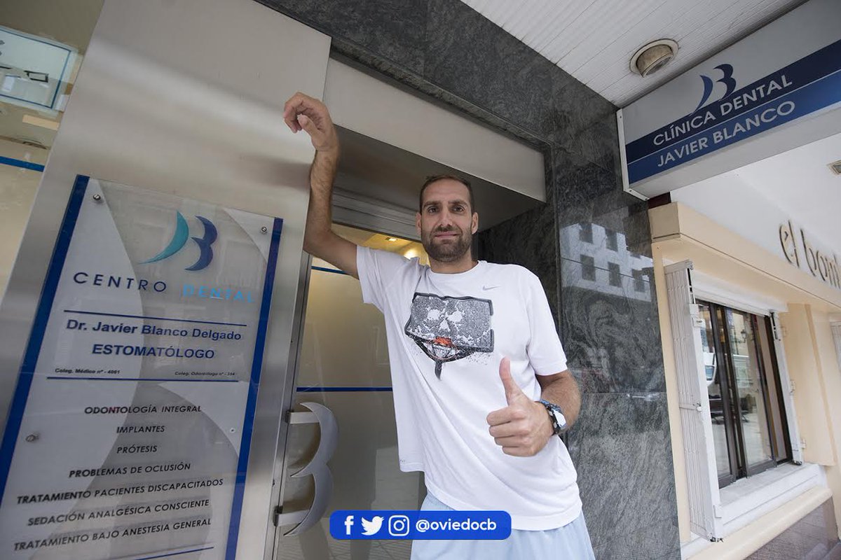 oviedocb's tweet photo. La Clínica Dental Javier Blanco se convierte en Clínica Oficial del OCB y los jugadores ya han pasado por sus manos https://t.co/ByNCkbXfuJ https://t.co/yqkdqctqhc