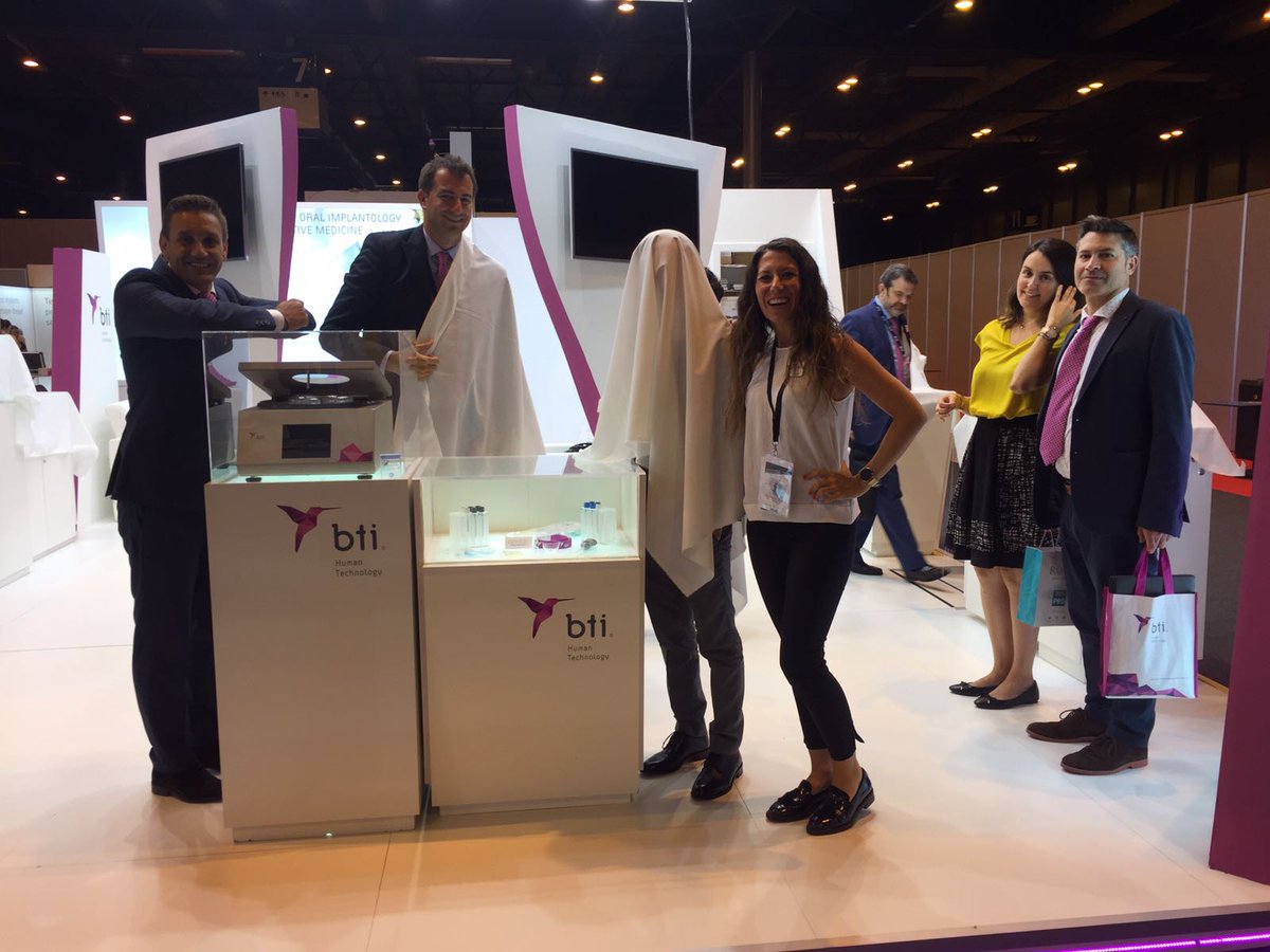 BTIBiotech's tweet photo. Ya falta poco para cerrar esta edición del #FDI2017Madrid! Desde @BTIBiotech agradecemos el magnífico trabajo de todo el equipo! Enhorabuena https://t.co/J3qbfUz9Pw
