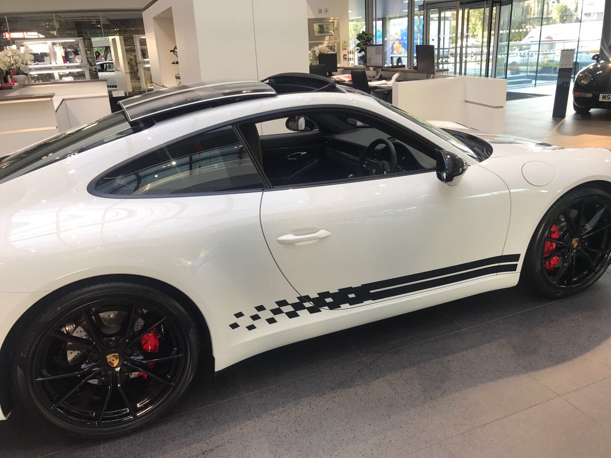 PorscheRetail's tweet photo. For the #Porsche & #Motorsport enthusiast. The #911CS #EnduranceRacingEdition at #PorscheWestLondon. inspired by @PorscheRaces @Porsche_Team https://t.co/Gb6BQs8aCs