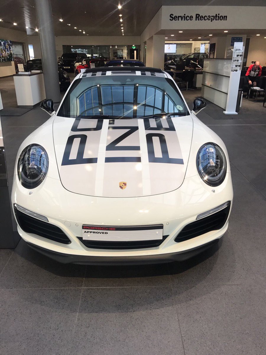 PorscheRetail's tweet photo. For the #Porsche & #Motorsport enthusiast. The #911CS #EnduranceRacingEdition at #PorscheWestLondon. inspired by @PorscheRaces @Porsche_Team https://t.co/Gb6BQs8aCs