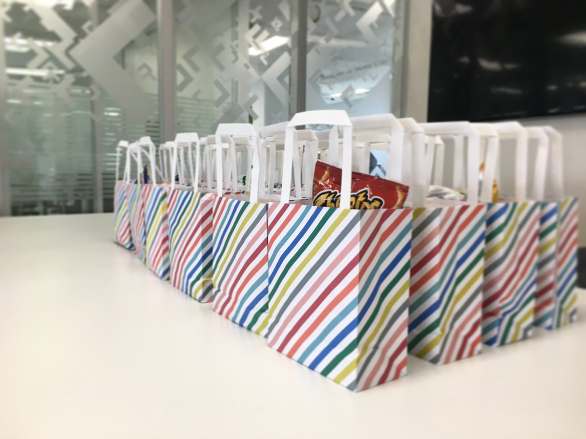 Goodiebags! Wij zijn op teamuitje. Volg onze Instagram-story voor live updates: instagram.com/infocaster/