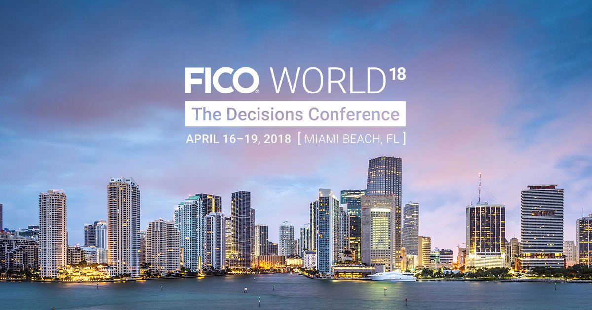 WayneHuyard's tweet photo. Be sure to check out @FICOWorld new Twitter page. #FICOWorld #April2018 #Miami https://t.co/n2ELebcGwh https://t.co/LrV83Rysk9