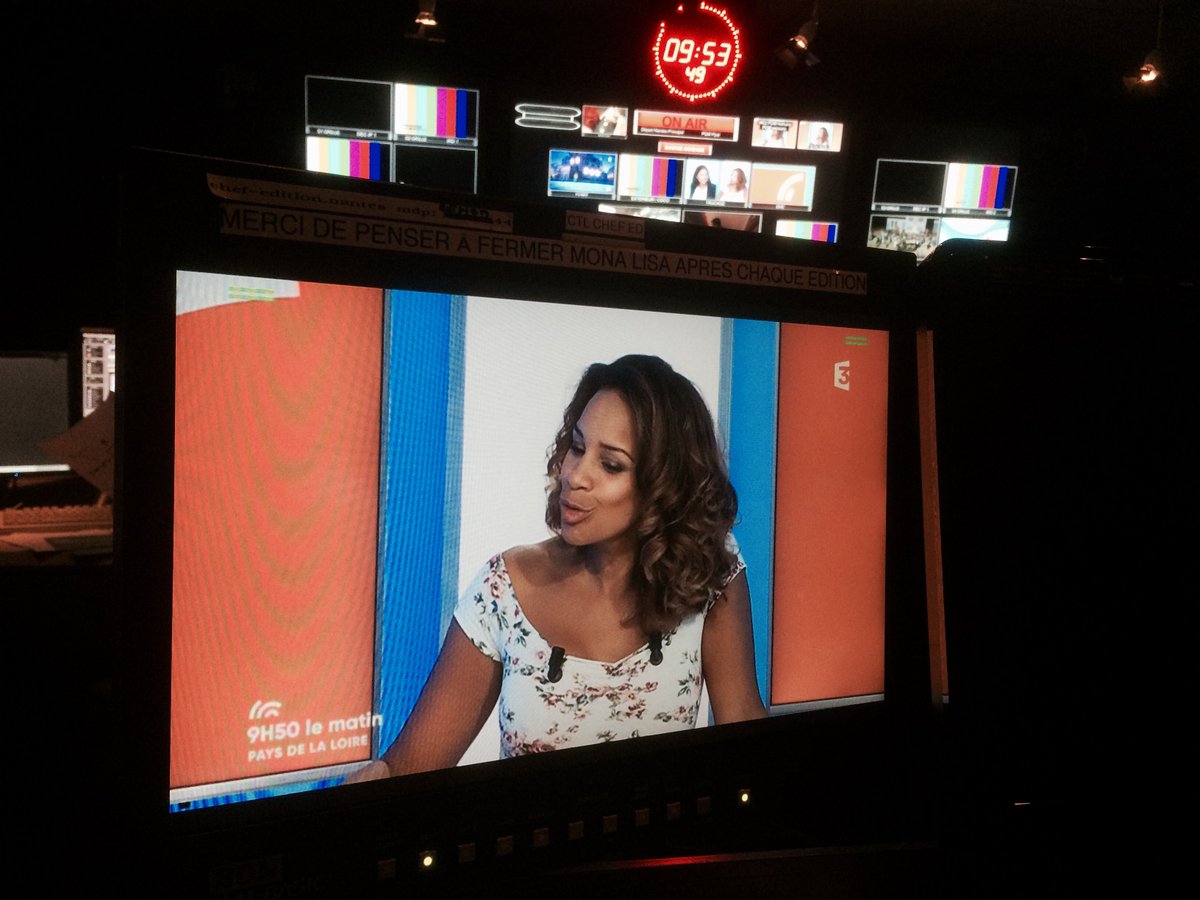 MstreamProd's tweet photo. #MSTREAMPROD : Dernier filage, toutes les équipes sont prêtes pour la rentrée de #9h50PDL sur @F3PaysdelaLoire avec @aliciafall ! https://t.co/OpCWXa3KPf