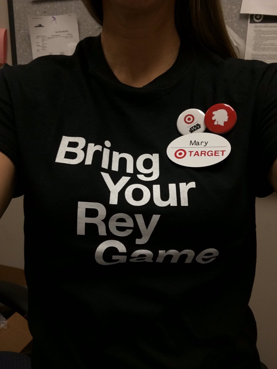 maryghyatt's tweet photo. It's almost time! #StarWars #ShareTheForce #Target #WorkSomePlaceYouLove @EMDonoughe @jeffsmith0620 @TargetMeagan https://t.co/dCSas5uTO4