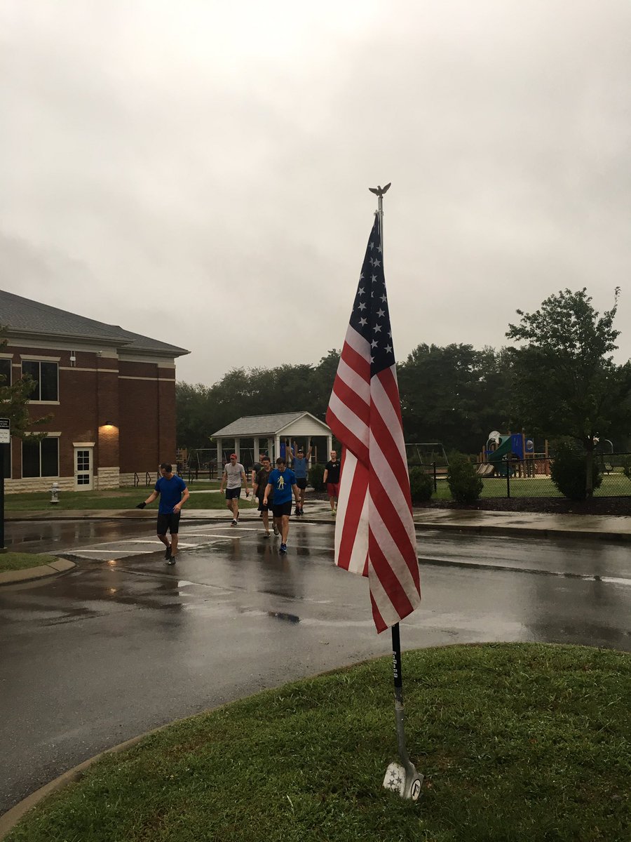 RandyBrockway's tweet photo. 8 pax chose the #DRP & posted at #Firepit despite the rain. Pain compliments of Tortoise @J_Tortoise @F3FranklinTN #ISI #PrayforJob https://t.co/4FrhzsKGjf
