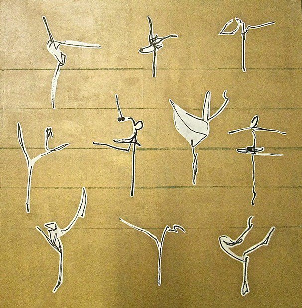 KentCurators17's tweet photo. Dancers on Gold, Mary Fletcher, 2014 

Capturing Movement: 21st Sep - 1st Dec https://t.co/L1TVfvBQz9
