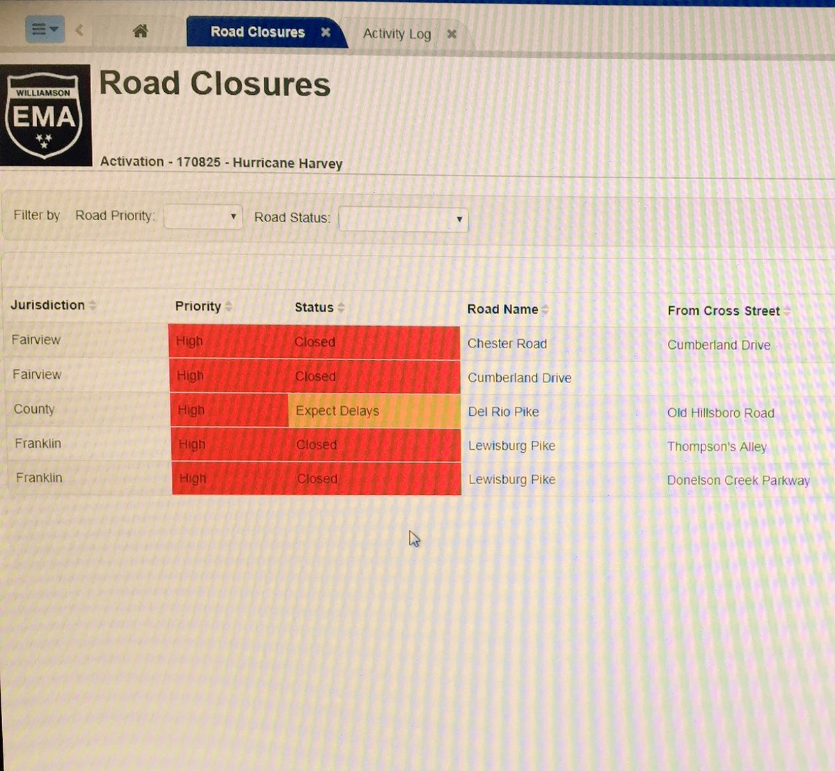 FCSSuptLooney's tweet photo. Latest information on road closures. Try to avoid these spots on your way to school. Allow extra time for your drive. https://t.co/9MXt0XCx1J