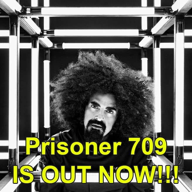 capacoverband's tweet photo. È USCITO #Prisoner709 di #Caparezza... Tutti zitti, è tempo di ascolto!!! https://t.co/s5r9oDJl45