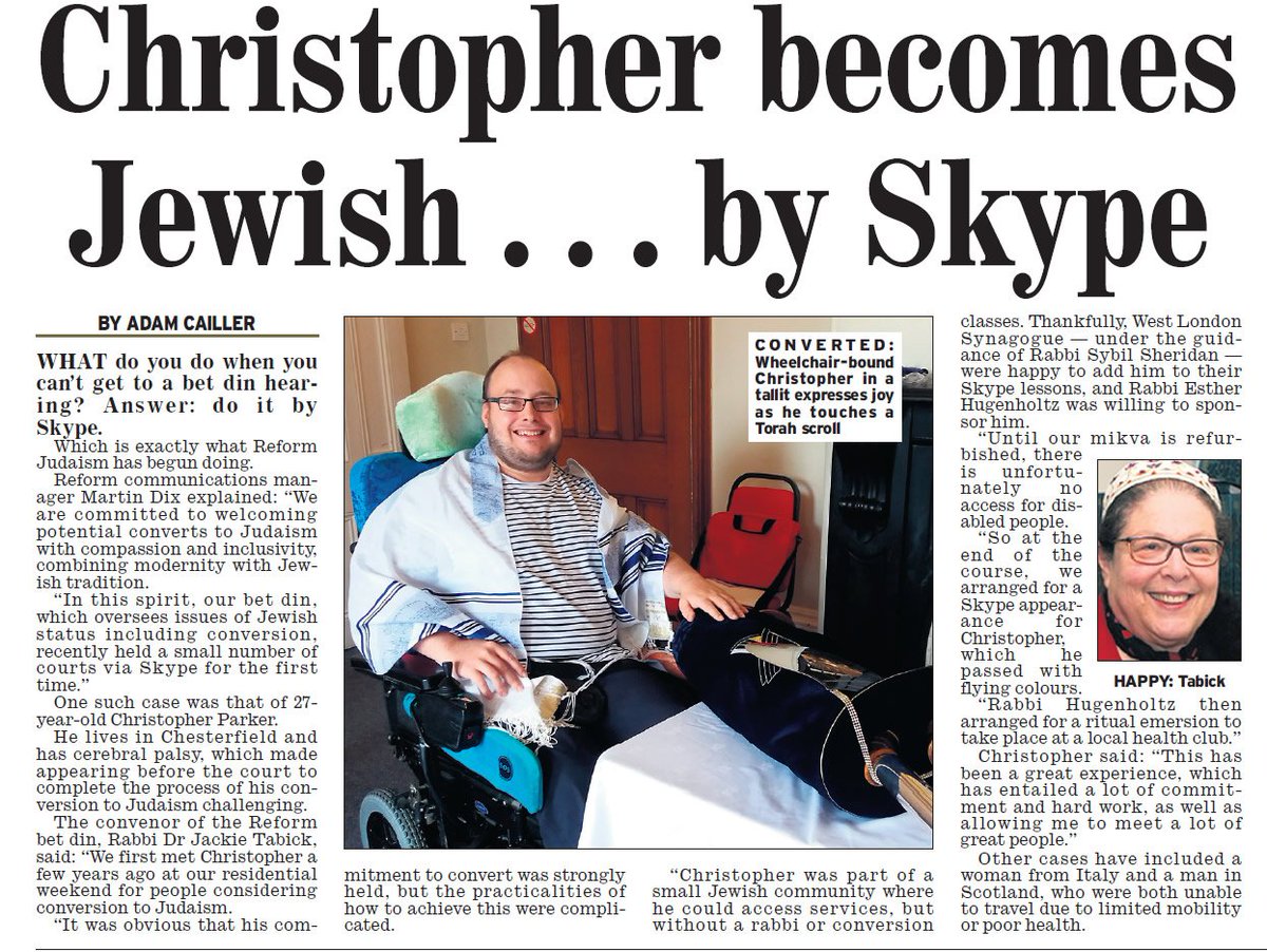 Reform Judaism tweet media