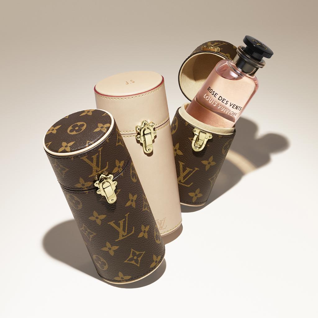 Louis Vuitton on X: #LVParfums Take your #LouisVuitton Fragrance  everywhere with its tailor made travel case. See more at    / X