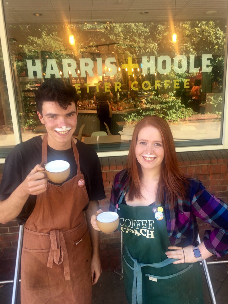 HH_Colchester's tweet photo. Congrats to our own Joe who just graduated as a barista pilgrim #growth #coffee https://t.co/5hoP6omMPS