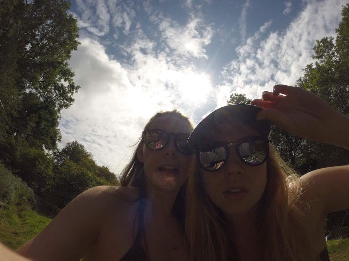 Em_Cartwright2's tweet photo. A snippet of a confused emily and lucy vs go pro @lucyconnelly https://t.co/HqDKUT2p6Y