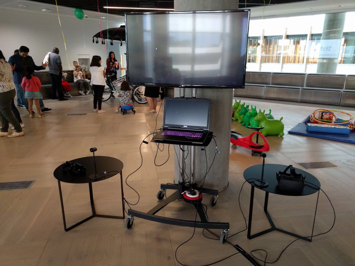VRHire's tweet photo. Another busy day providing VR at various sites in London. #vr #virtualreality #oculus https://t.co/XmAyNPXA4b