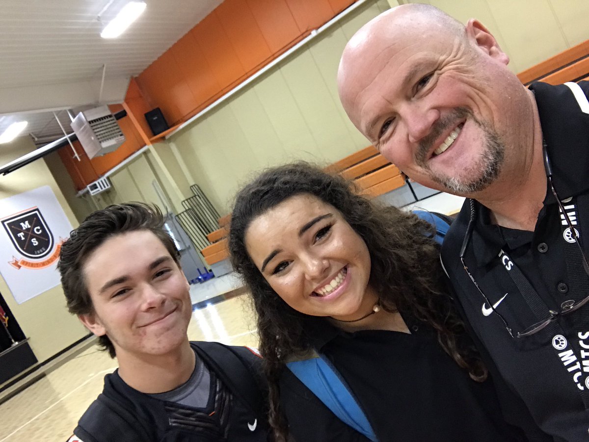 SainTroop's tweet photo. Our @CougarsMTCS students voted these two @DA_STAR19 &amp; @BoyleAddison our 17/18 Mr. &amp; Mrs. MTCS. I'd say they chose well. @thenbyg https://t.co/Ihnh9E91Yr