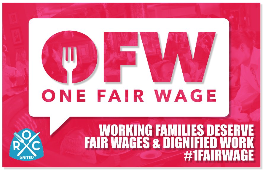 rocunited's tweet photo. 7 states have 1 min. wage for ALL workers &amp; have thriving restaurant industries. Time for #1FairWage Learn more @ https://t.co/tyj73vDRCh https://t.co/srj1pZk7OT