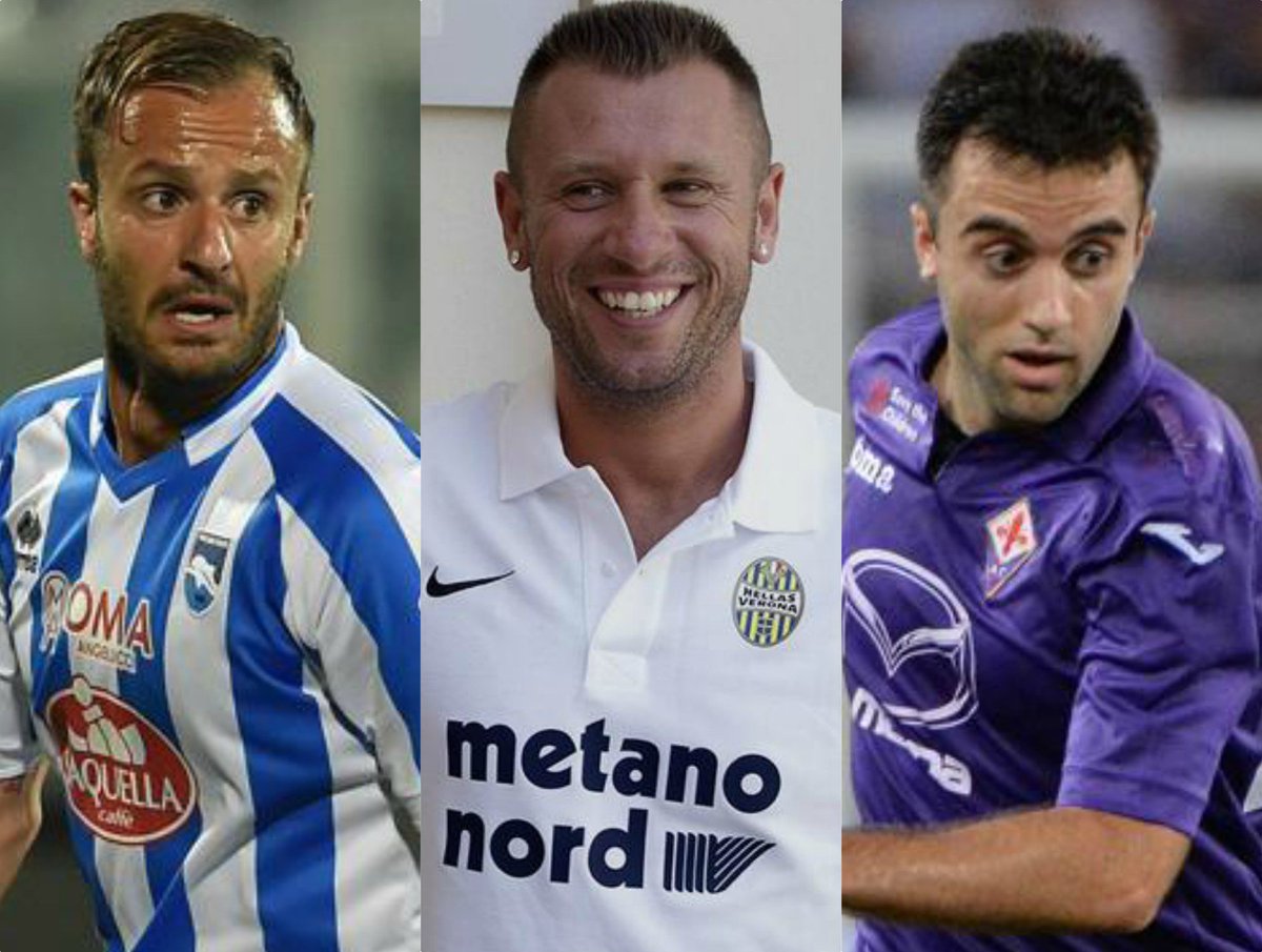 GazzaNet_it's tweet photo. #Gilardino, #Cassano, #Rossi e... Ecco l'esercito degli svincolati di lusso: https://t.co/sTDMMqQXbz https://t.co/ka3dyK82Wz