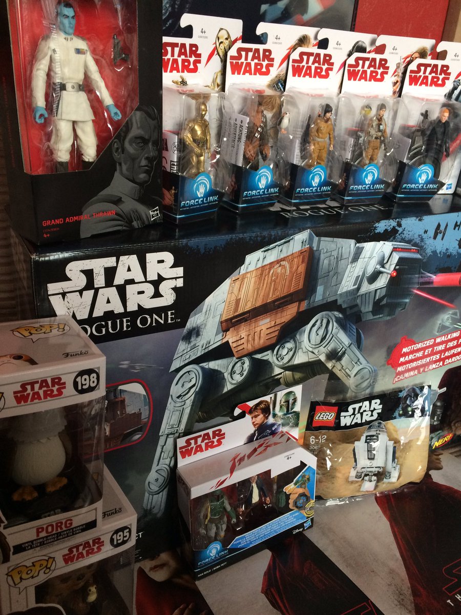 philthecool's tweet photo. Okay, here it is! 😍 My #StarWars #TheLastJedi #ForceFriday haul #ForceFridayII #FOTForceFriday @StarWarsUK #FindTheForce  #Porg https://t.co/TgKwGye9WJ
