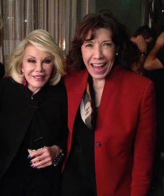 Happy birthday to the fantastic Lily Tomlin! Joan adored her! 