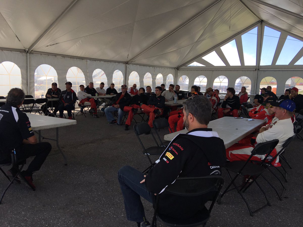 SentraCup's tweet photo. Drivers meeting #NissanMicraCup https://t.co/R4Lw56Jpi0