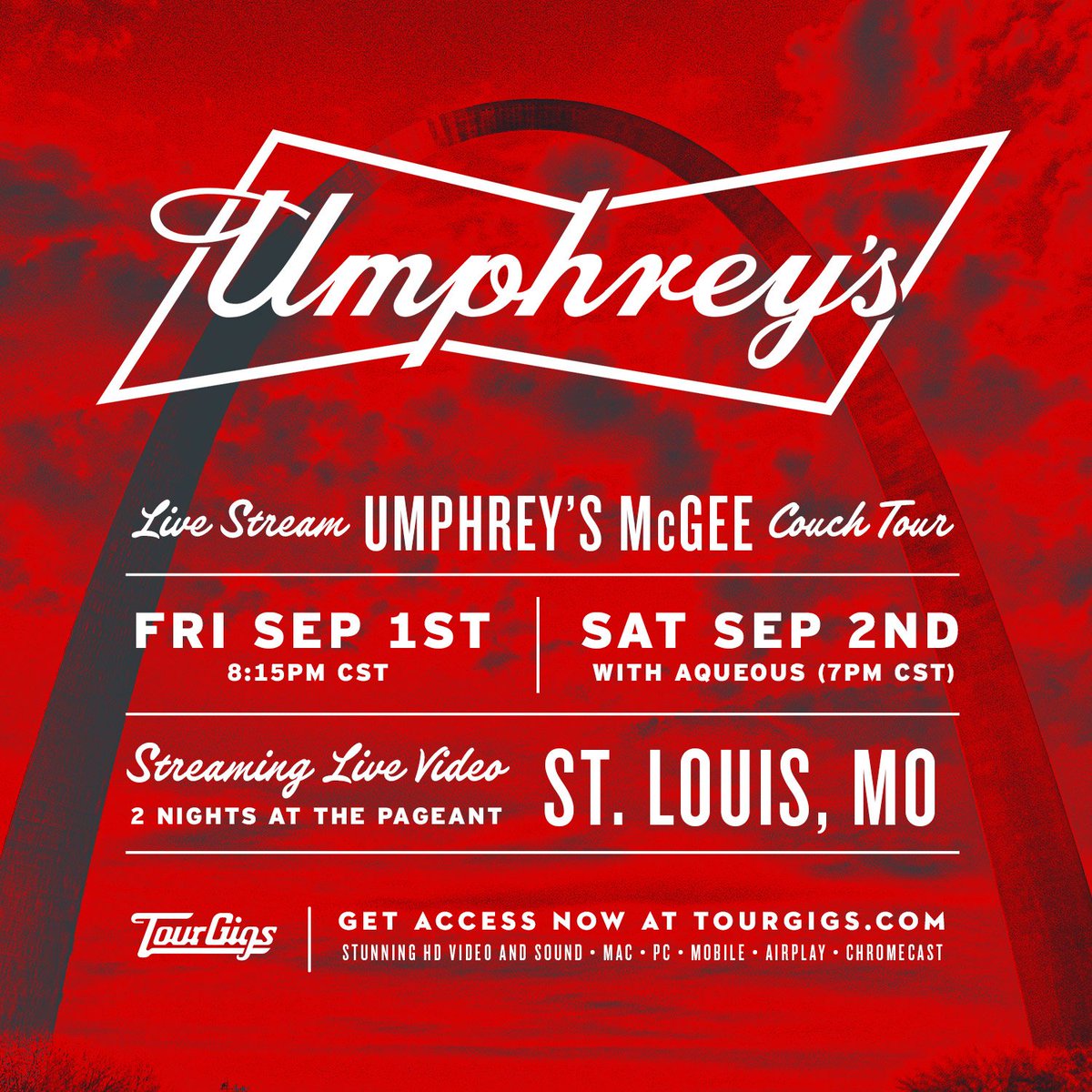 Umphrey S Mcgee On Twitter Couch Tour Rolls On From