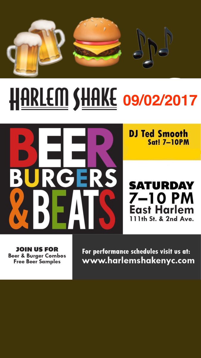 harlem shake on twitter finish the summer strong at beer burgers