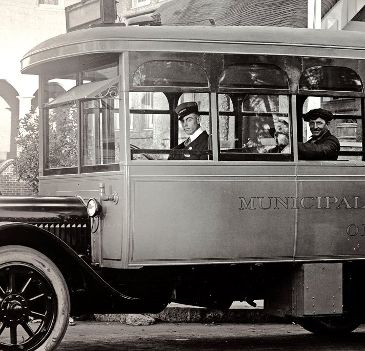 100 yrs ago today, #sfmuni started its 1st bus line! 
#munibus #muniheritage #100yearsoldtoday #SF #sfhistory #1917 #fbf #flashbackfriday