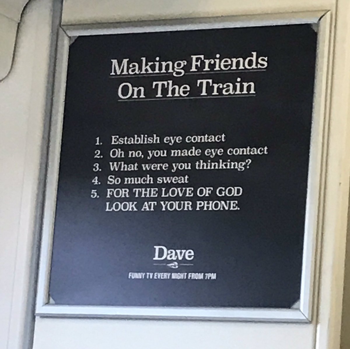 iamAnael's tweet photo. It sums it up! #trainwarriors #commuters #dave #fridayquote #quoteoftheday #everydayalearningday https://t.co/gOOfkvaOV9