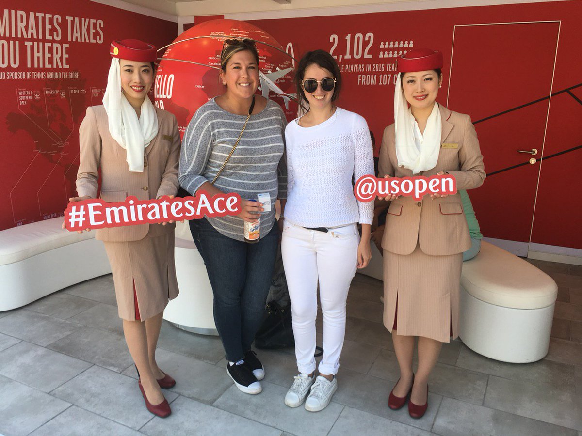 EAnatole's tweet photo. Great day at the @usopen #emiratesace https://t.co/SBovOH3FIU