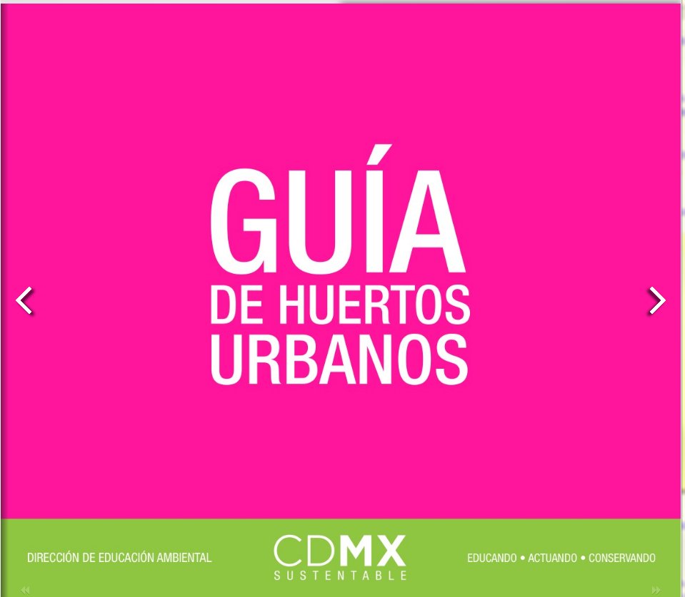 PlanVerdeCDMX's tweet photo. El principal objetivo de un #HuertoUrbano es producir nuestros propios alimentos; inicia el tuyo con esta guía  https://t.co/0Th2bqMyHY https://t.co/kgJWCXM7gF